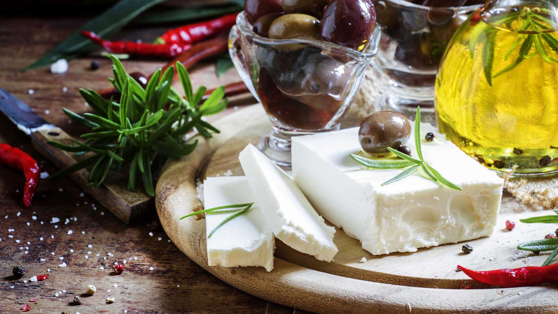Feta Cheese and Olive Oil